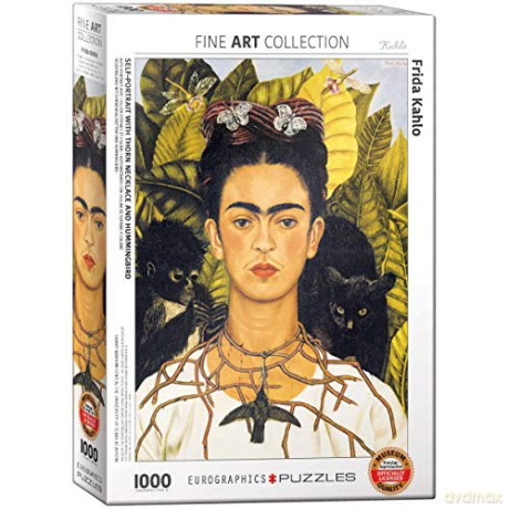 HEYE Autoportret z kolibrem Frida Kahlo 1000 el. [PUZZLE]
