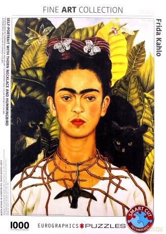 HEYE Autoportret z kolibrem Frida Kahlo 1000 el. [PUZZLE]