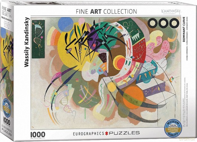 HEYE Dominacja kreski Kandinsky Wassily 1000 el. [PUZZLE]