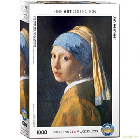 HEYE Dziewczyna z perła Jan Vermeer 1000 el. [PUZZLE]