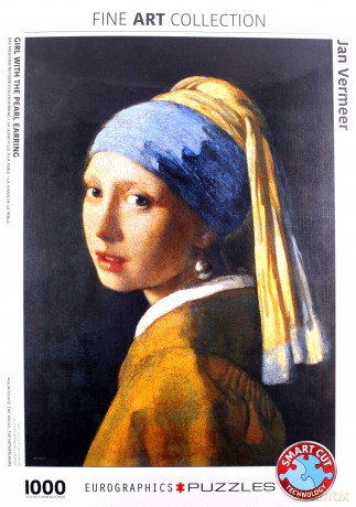 HEYE Dziewczyna z perła Jan Vermeer 1000 el. [PUZZLE]