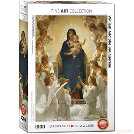 HEYE Matka Boska i anioły Bouguereau William Adolphe 1000 el. [PUZZLE]