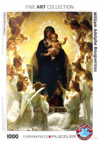 HEYE Matka Boska i anioły Bouguereau William Adolphe 1000 el. [PUZZLE]