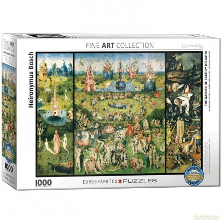 HEYE Ogród ziemskich rozkoszy Hieronim Bosch 1000 el. [PUZZLE]