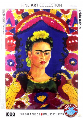 HEYE Portret Fridy Kahlo z ptakami Frida Kahlo 1000 el. [PUZZLE]
