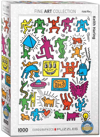 HEYE Postaci Keith Haring 1000 el. [PUZZLE]