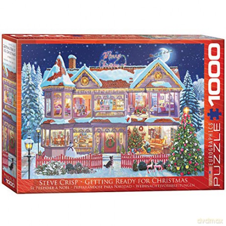 HEYE Przygotuj się na Boże Narodzenie Steve Crisp 1000 el. [PUZZLE]