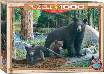 HEYE Rodzina niedźwiedzi brunatnych 1000 el. [PUZZLE]