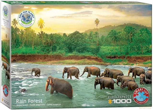HEYE Save our Planet Las deszczowy 1000 el. [PUZZLE]