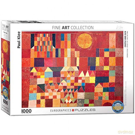 HEYE Zamek i słońce Paul Klee 1000 el. [PUZZLE]