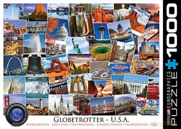 HEYE Globtroter USA 1000 el. [PUZZLE]