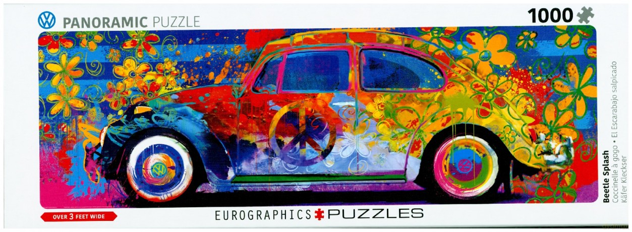 HEYE Beattle Peace and love Panorama 1000 el. [PUZZLE]