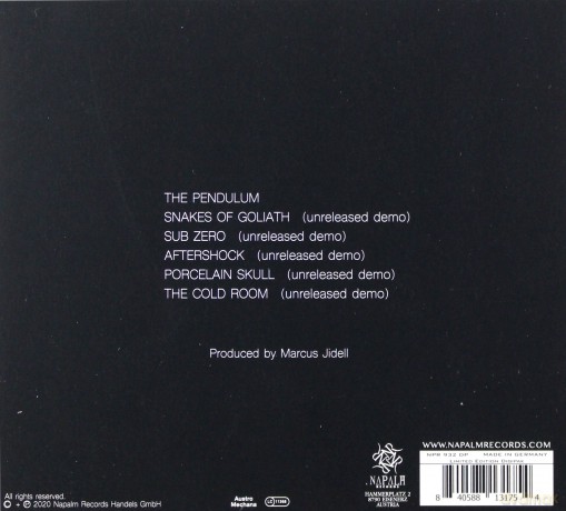 Candlemass: The Pendulum (digipack) [CD]