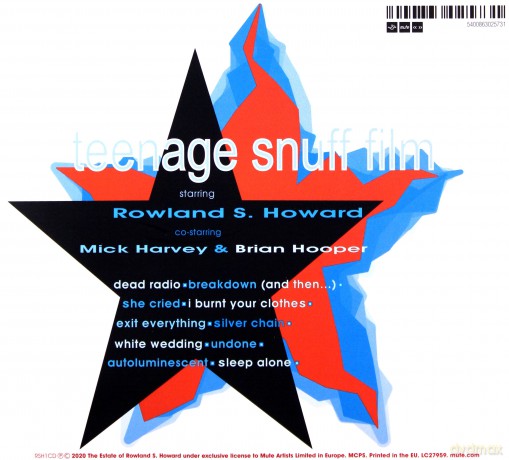 Rowland S. Howard: Teenage Snuff Film (digipack) [CD]