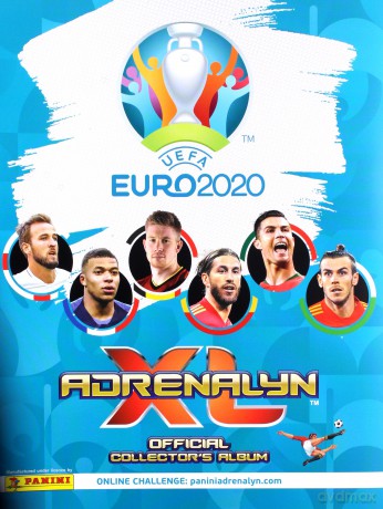 Panini Kolekcja Karty Euro 2020 Album [KSIĄŻKA]
