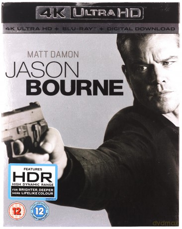 Jason Bourne [Blu-Ray 4K]+[Blu-Ray]