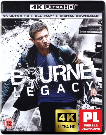 Dziedzictwo Bourne'a [Blu-Ray 4K]+[Blu-Ray]