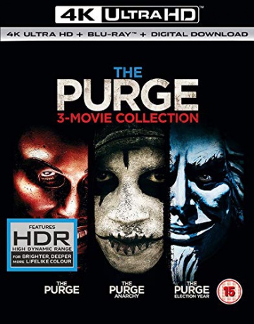 The Purge / The Purge - Anarchy / The Purge - Election Year (Noc oczyszczenia / Anarchia / Czas wyboru) [3xBlu-Ray 4K]+[3xBlu-Ray]