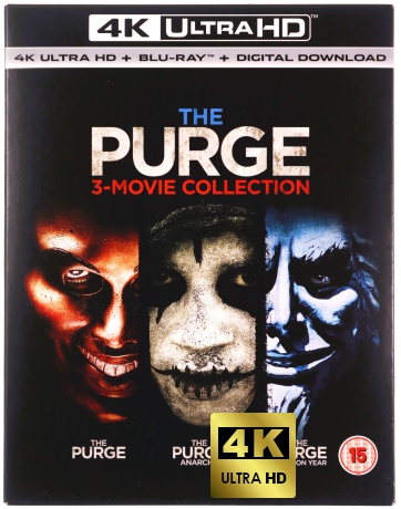 The Purge / The Purge - Anarchy / The Purge - Election Year (Noc oczyszczenia / Anarchia / Czas wyboru) [3xBlu-Ray 4K]+[3xBlu-Ray]