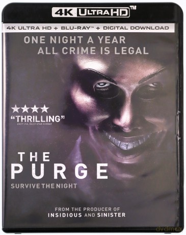The Purge / The Purge - Anarchy / The Purge - Election Year (Noc oczyszczenia / Anarchia / Czas wyboru) [3xBlu-Ray 4K]+[3xBlu-Ray]