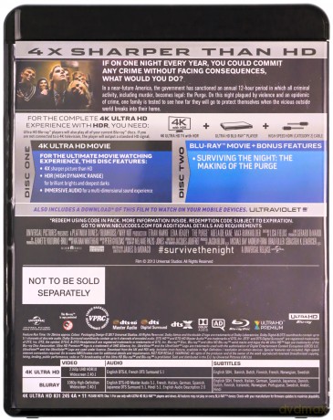The Purge / The Purge - Anarchy / The Purge - Election Year (Noc oczyszczenia / Anarchia / Czas wyboru) [3xBlu-Ray 4K]+[3xBlu-Ray]