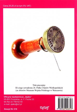 26 pułk ułanów - Przemysław Dymek [KSIĄŻKA]