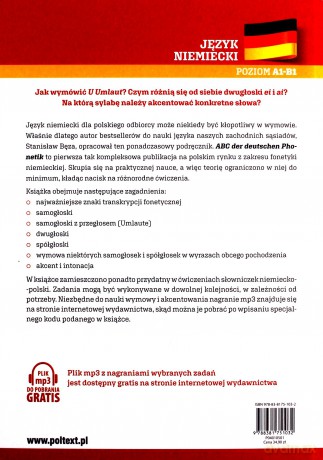 Abc der deutschen phonetik - Stanisław Bęza [KSIĄŻKA]