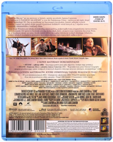 Titanic 3D [2xBlu-ray 3D]+[2xBlu-Ray]