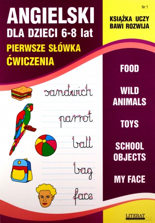 Angielski dla dzieci 6-8 lat - Joanna Usowicz [KSIĄŻKA]