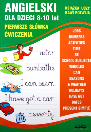 Angielski dla dzieci 8-10 lat - Joanna Usowicz [KSIĄŻKA]