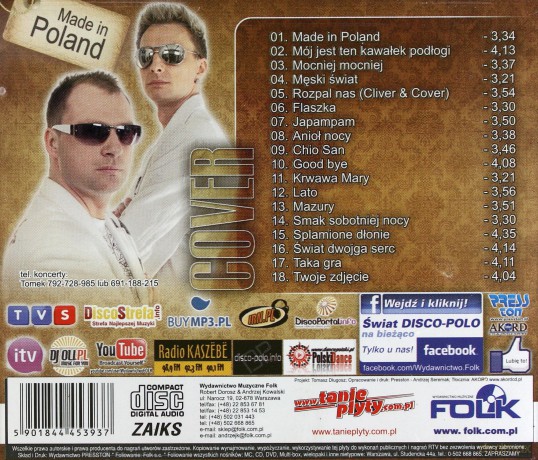 Cover: Made In Poland [CD]