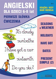 Angielski dla dzieci 9 Pierwsze słówka Ćwiczenia 6-8 lat - Joanna Bednarska [KSIĄŻKA]