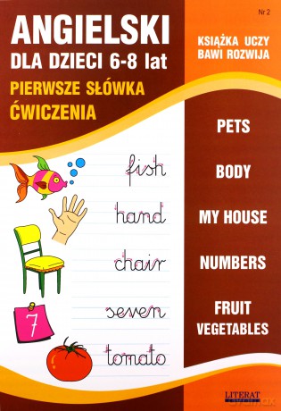 Angielski dla dzieci Część 2 6-8 lat - Joanna Usowicz [KSIĄŻKA]