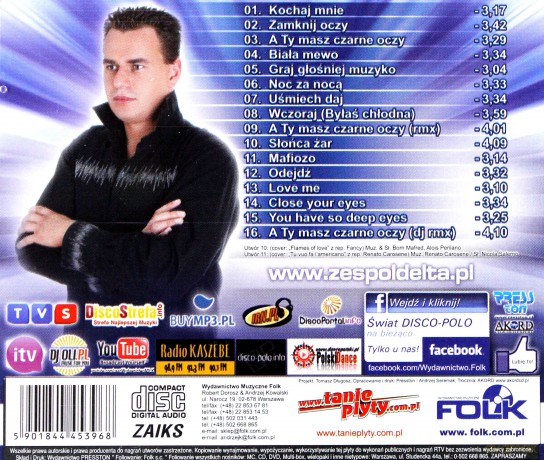 Delta: A Ty masz czarne oczy [CD]