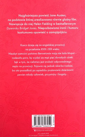 Duma i uprzedzenie - Jane Austen [KSIĄŻKA]