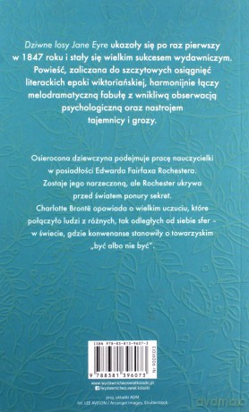 Dziwne losy Jane Eyre - Charlotte Bronte [KSIĄŻKA]
