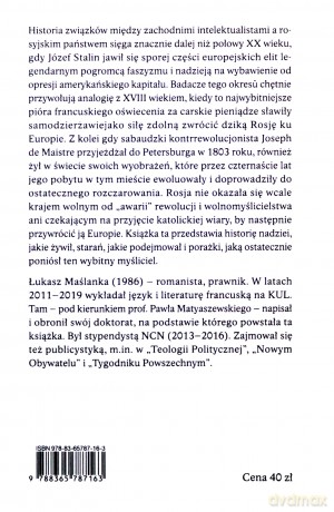 Ideowy obraz Rosji w pismach Josepha de Maistre'a - Łukasz Maślanka [KSIĄŻKA]