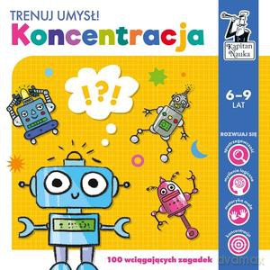 Kapitan Nauka. Trenuj umysł! Koncentracja - Magdalena Przedniczek, Joanna Zagrajek [KARTY]