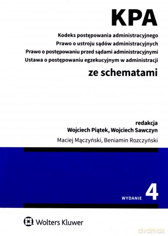 Kodeks postępowania administracyjnego ze schematami w.4/2020 [KSIĄŻKA]