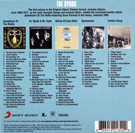 The Byrds: Original Album Classics [5CD]