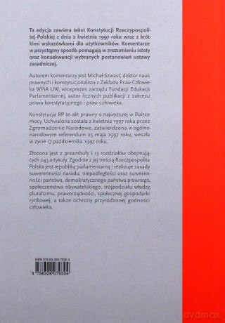 Konstytucja Rzeczpospolitej Polskiej [KSIĄŻKA]