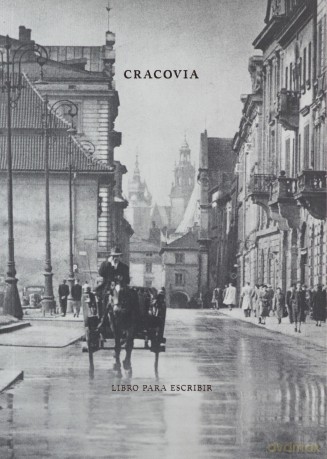 Kraków wer. hiszpańska. Książka do pisania - Tomasz Fiałkowski, Elżbieta Jogałła, Xavier Fare [KALENDARZ]