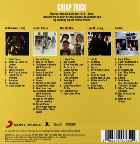 Cheap Trick: Original Album Classics [5CD]