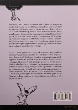 O snach - z Cyreny Synezjusz [KSIĄŻKA]