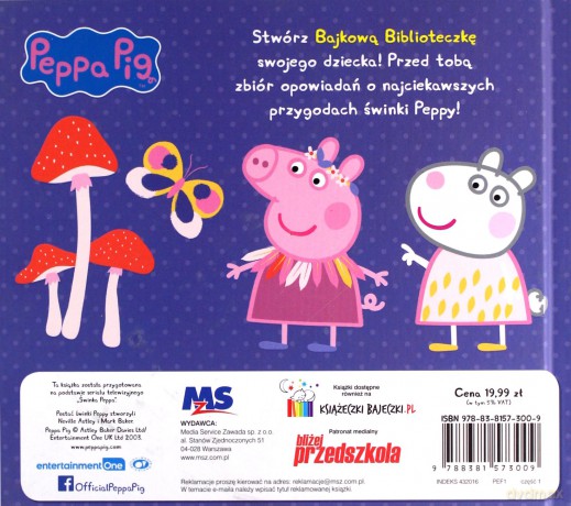 Peppa Pig. Bajkowa biblioteczka [KSIĄŻKA]