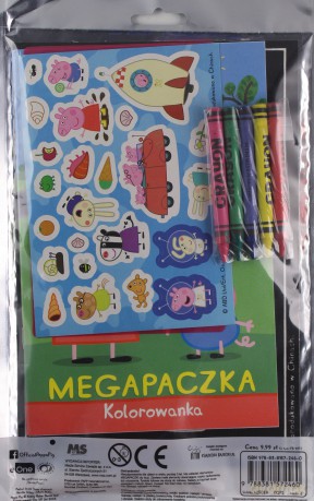 Peppa Pig. Megapaczka. Kolorowanka [KSIĄŻKA]
