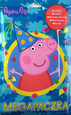 Peppa Pig. Megapaczka. Kolorowanka [KSIĄŻKA]