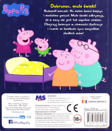 Peppa Pig. Słodkich snów! [KSIĄŻKA]