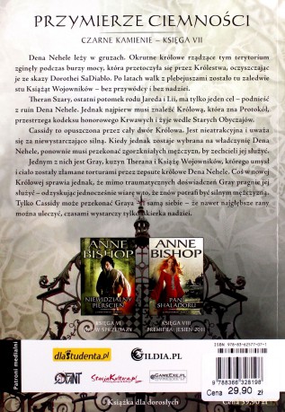 Przymierze Ciemności. Czarne Kamienie. Księga 7 - Anne Bishop [KSIĄŻKA]