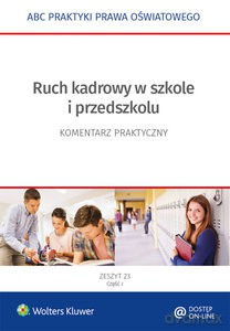 Ruch kadrowy w szkole i przedszkolu [KSIĄŻKA]